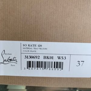 SO Kate 120 Louboutin Heels